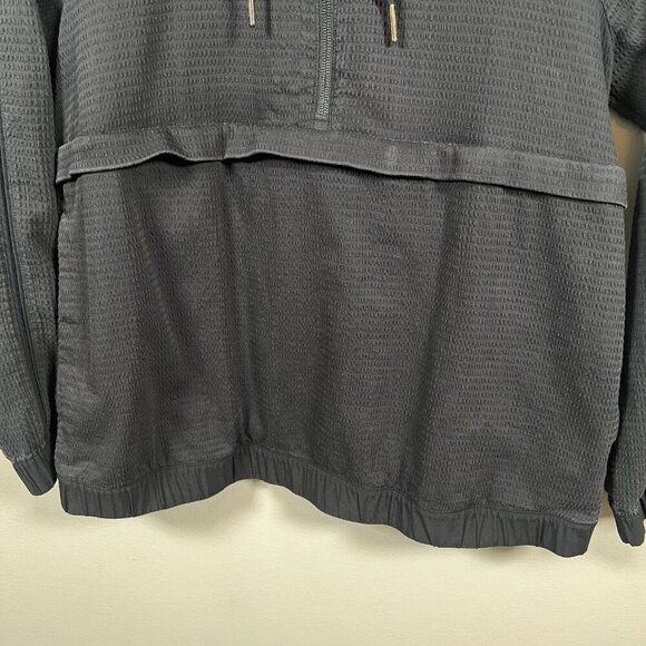 Lululemon Pack Light 1/2 Zip Pullover Jacket Size 4? Black Hiking Outdoor Active - Picture 5 of 11